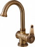 Смеситель для раковины Zorg Antic A 411U-BR bronze
