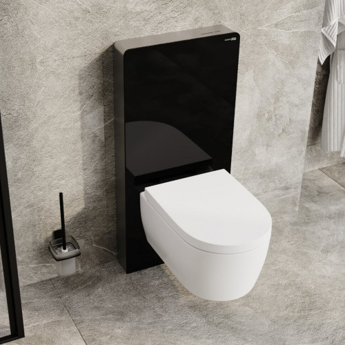 Пристенный модуль инсталляции Wasserkraft Naab 86TLT.040.SE.BL