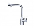 Смеситель для кухни Paulmark Urban Ur213104-BS с выдвижным изливом, брашированная сталь