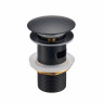 Клапан донный для раковины MILACIO Ultra MCU.050.MB чёрный матовый