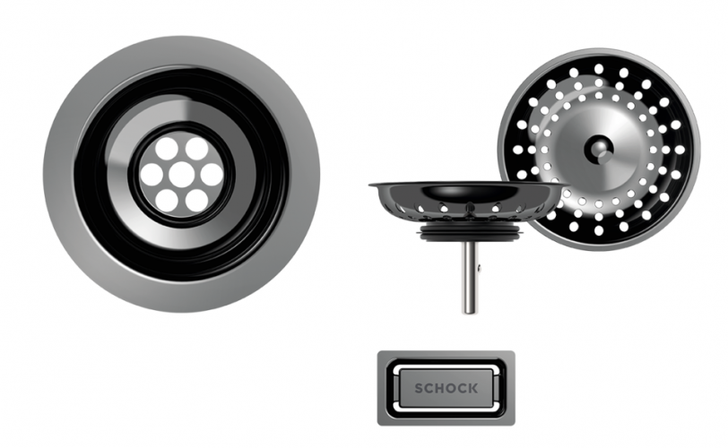 Фурнитура для SOHO, LAHTI 629309GUM оружейная сталь