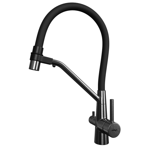 Смеситель для кухни Hoffger Mona 420 Black