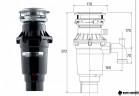 Измельчитель пищевых отходов Bone Crusher BC 810 Slim LIne